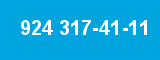 924 317-41-11